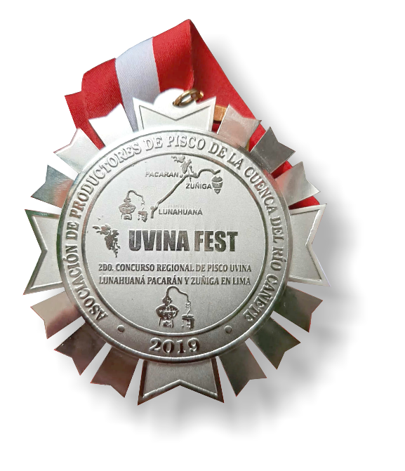 premios 2019 uvina fest medalla de plata